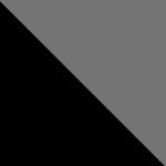 Noir / platine